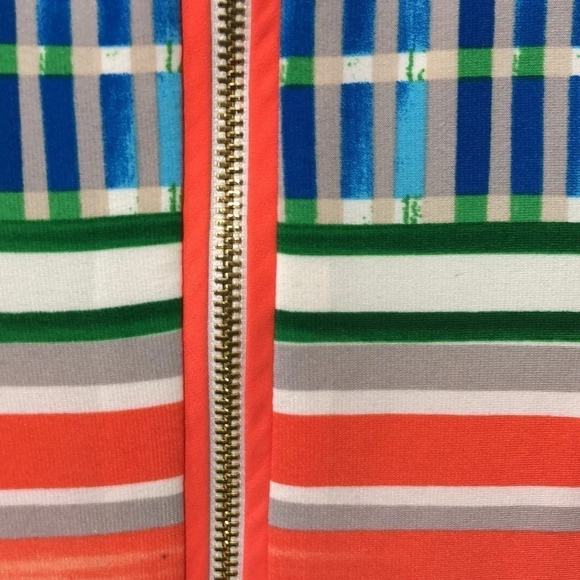 Eliza J Dress Career Multicolored Dress Size 2 - Picture 6 of 7